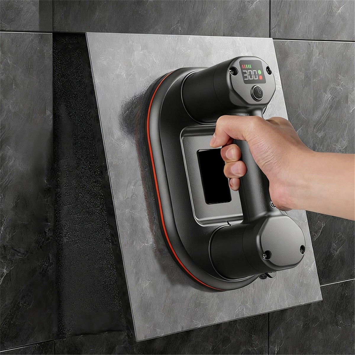 300kg Electric suction cup 4000mAh 24cm for transporting glass and wood Packaging status original