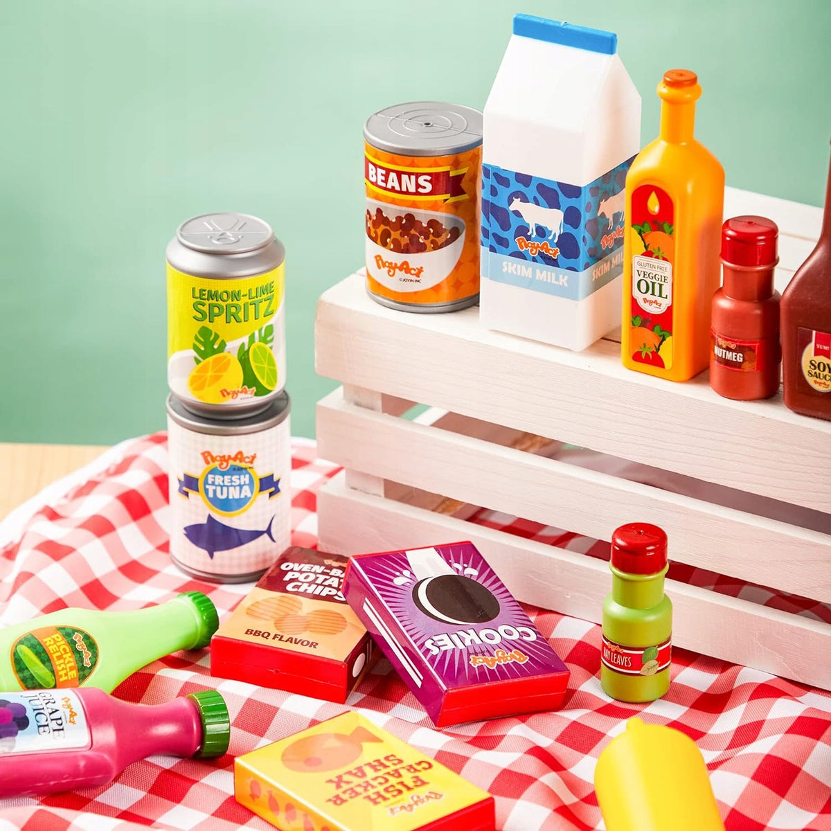 30X TOYS ARTIFICIAL FOOD DRINKS GIFT LEARNING KITCHEN BABY SHOP Brand JOYIN