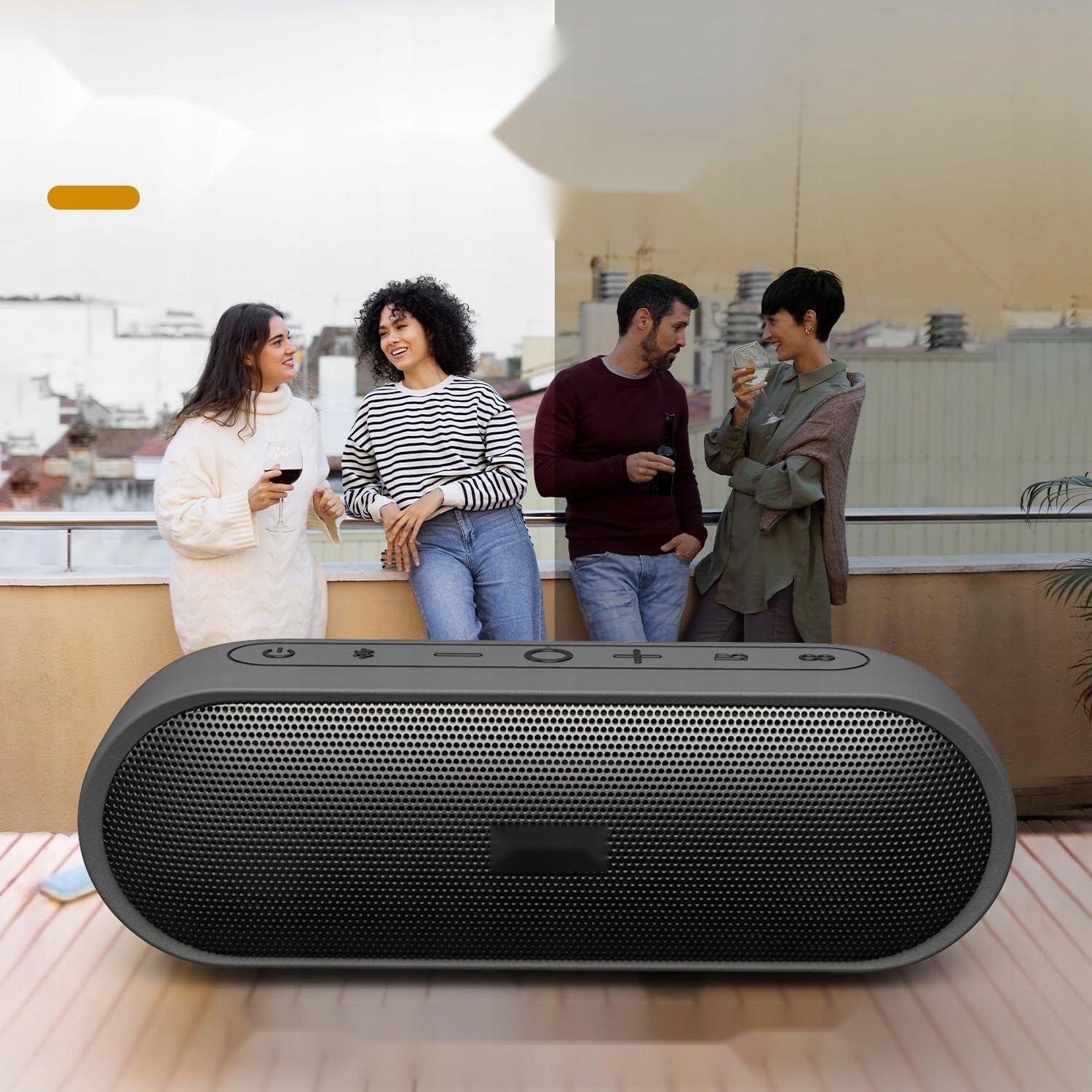 30w Wireless Speaker Portable Stereo Waterproof Bluetooth Manufacturer code 5908107458067