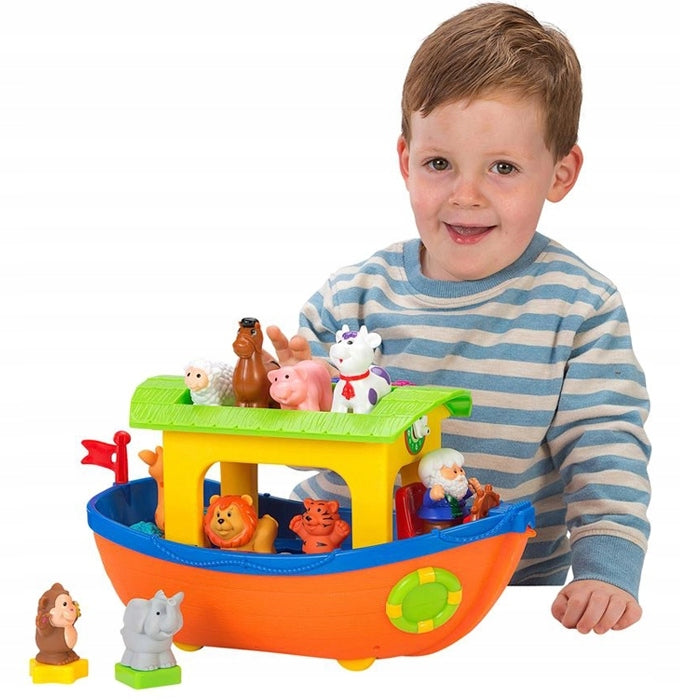 31880 NOAH'S ARK RHYMES PL on wheels PIANO GAME Brand Dumel