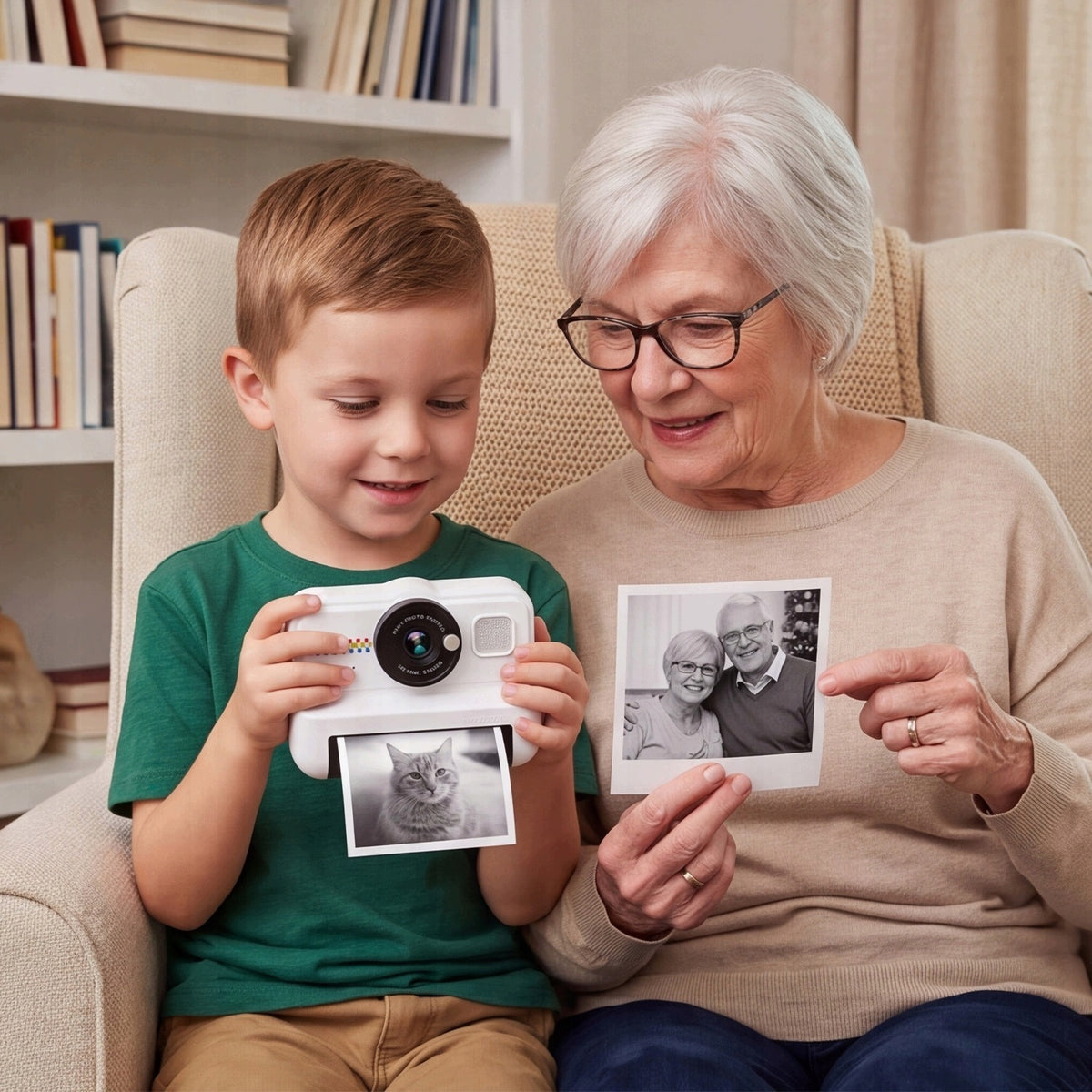 32GB INSTANT CAMERA FOR CHILDREN WITH THERMAL PRINTER AND LARGE SCREEN Brand no brand