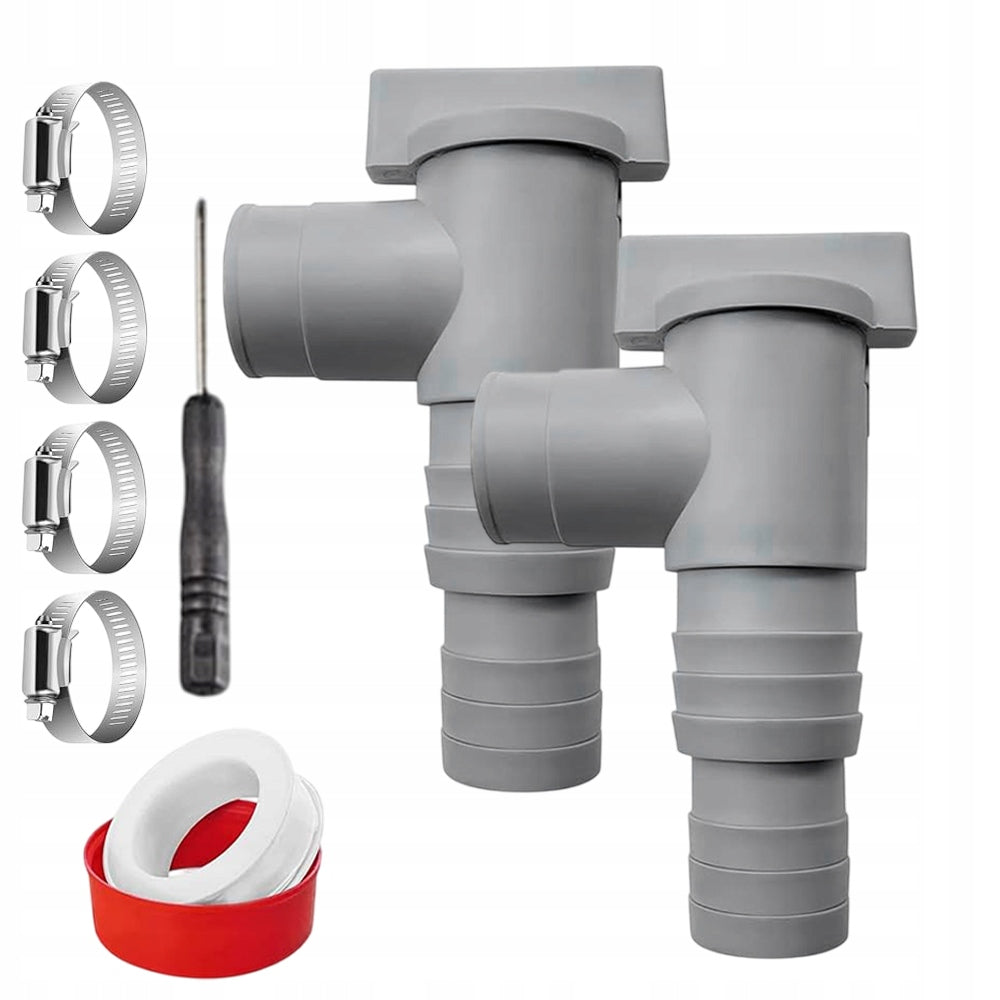 32MM POOL HOSE SHUT-OFF VALVE WEAR RESISTANT WITH DURABLE