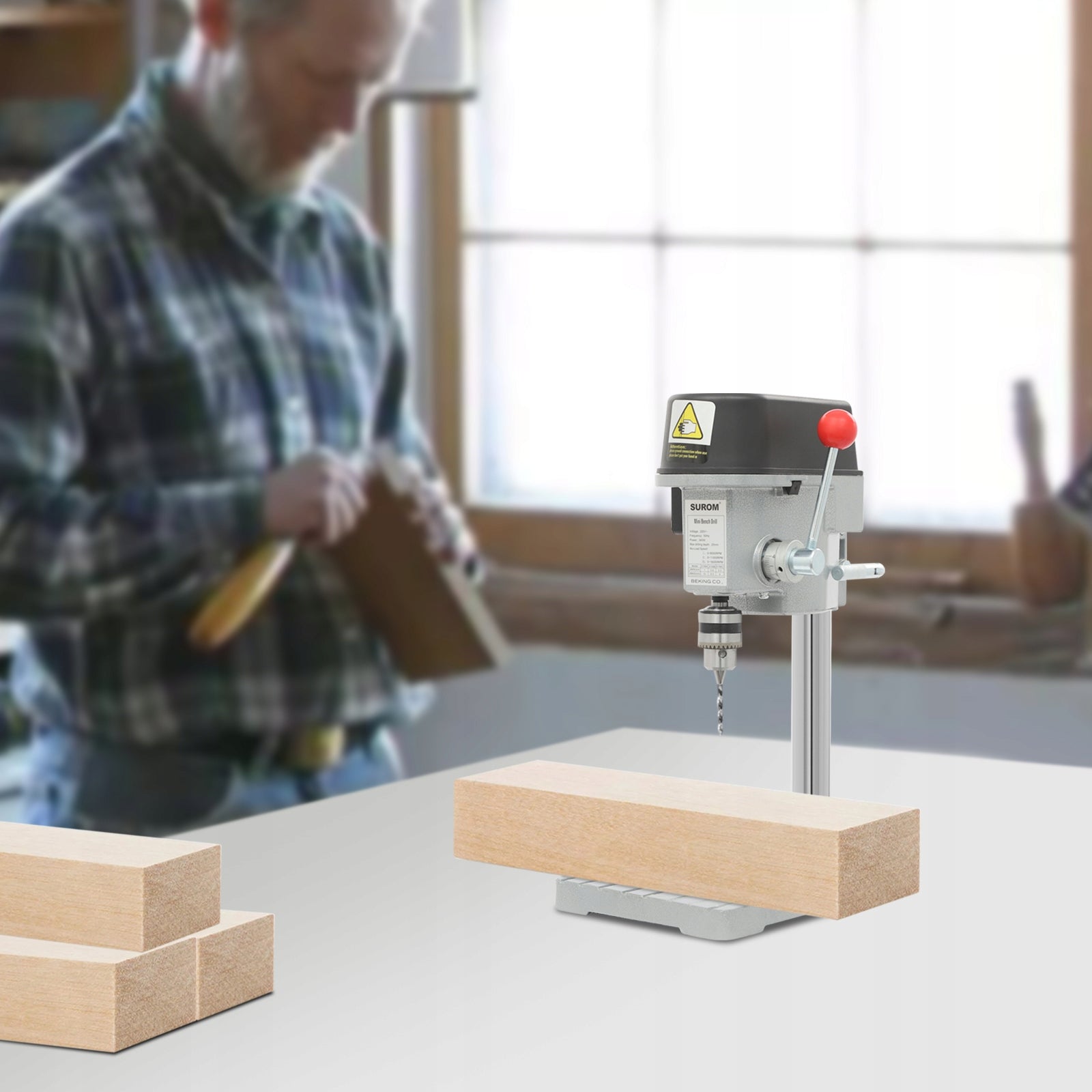 340W SOLID COLUMN TABLE DRILL