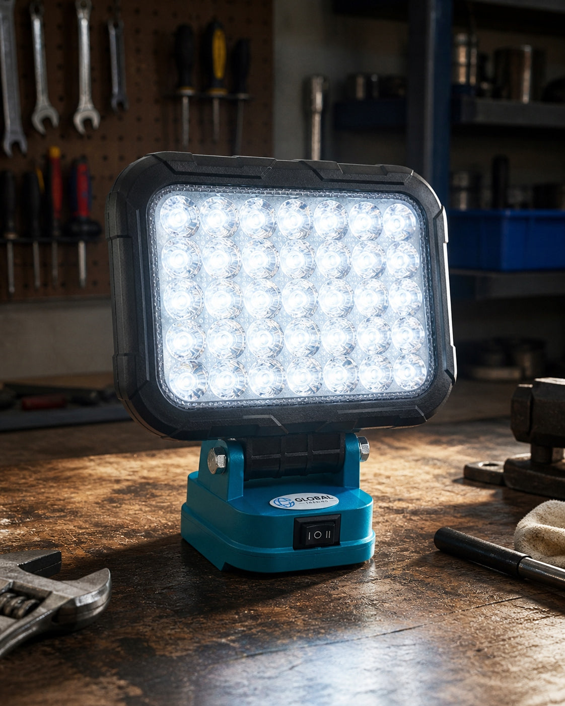 35 LED Battery Operated Lamp Makita 18V 21V Halogen Batteries Brand no brand