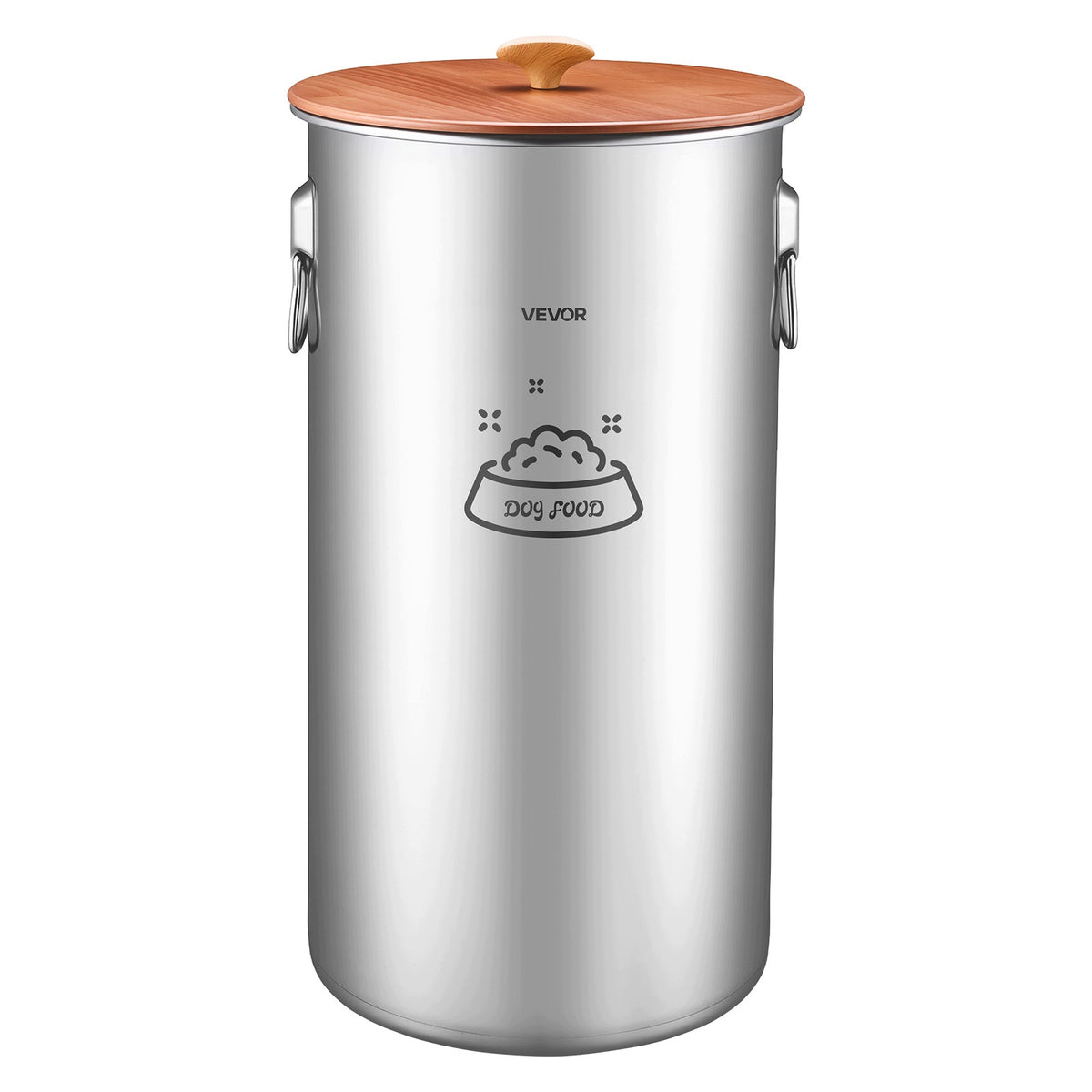 35L Stainless Steel Dog Food Container with Airtight Lid