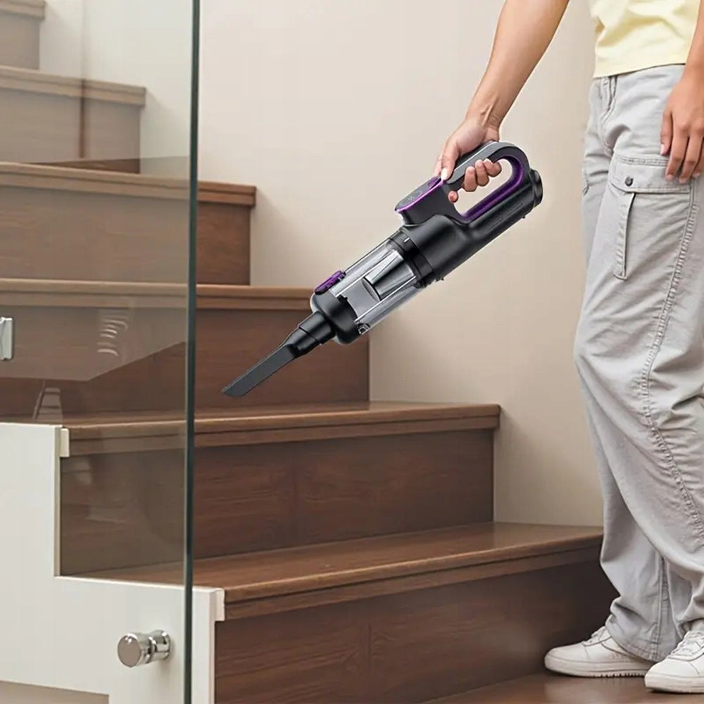 35W/65W CORDLESS VACUUM CLEANER POWERFUL + FILTERS Dominant color black
