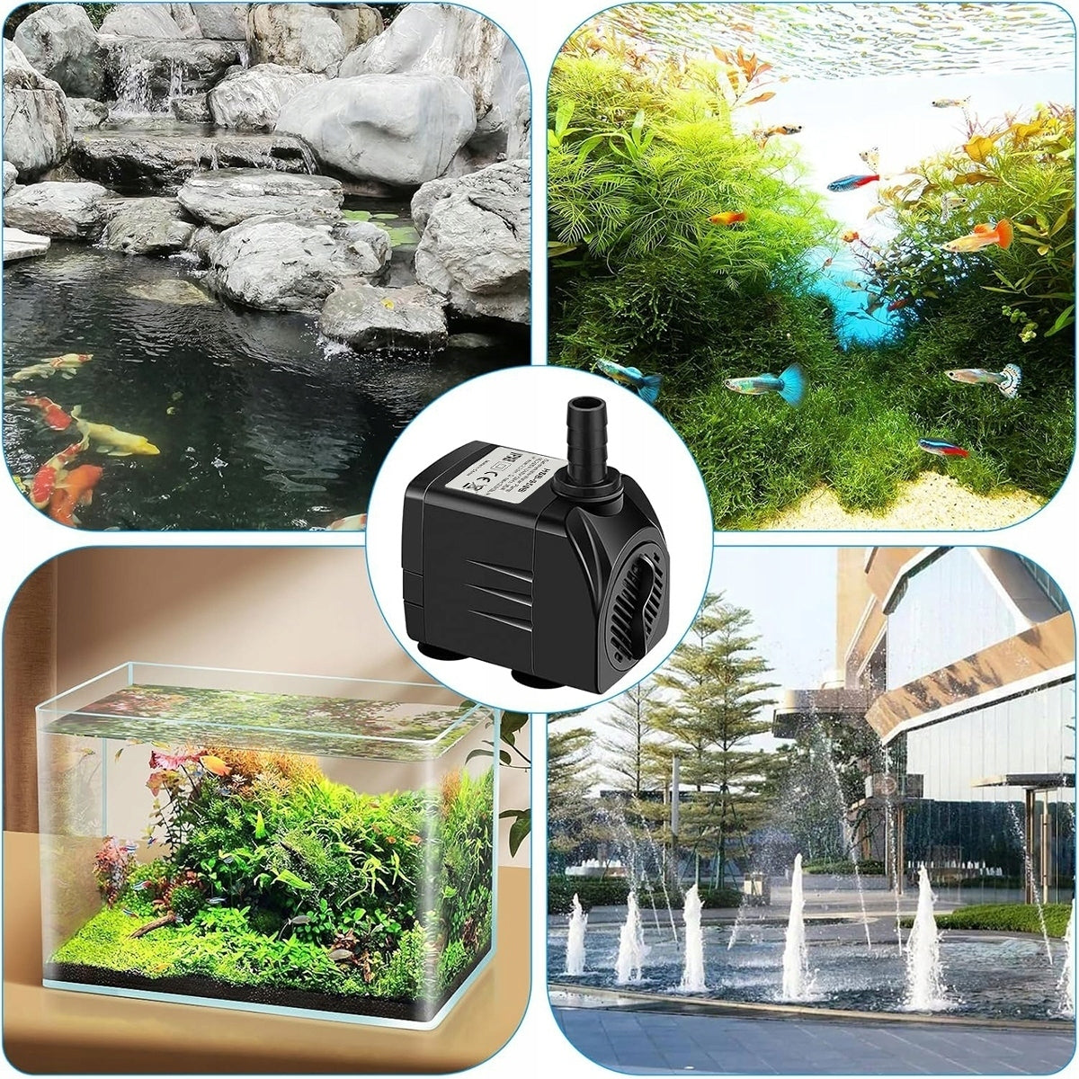 35W EFFICIENT QUIET MULTI-PURPOSE WATER PUMP IRREPLACEABLE IN YOUR GARDEN EAN (GTIN) 6911410368663
