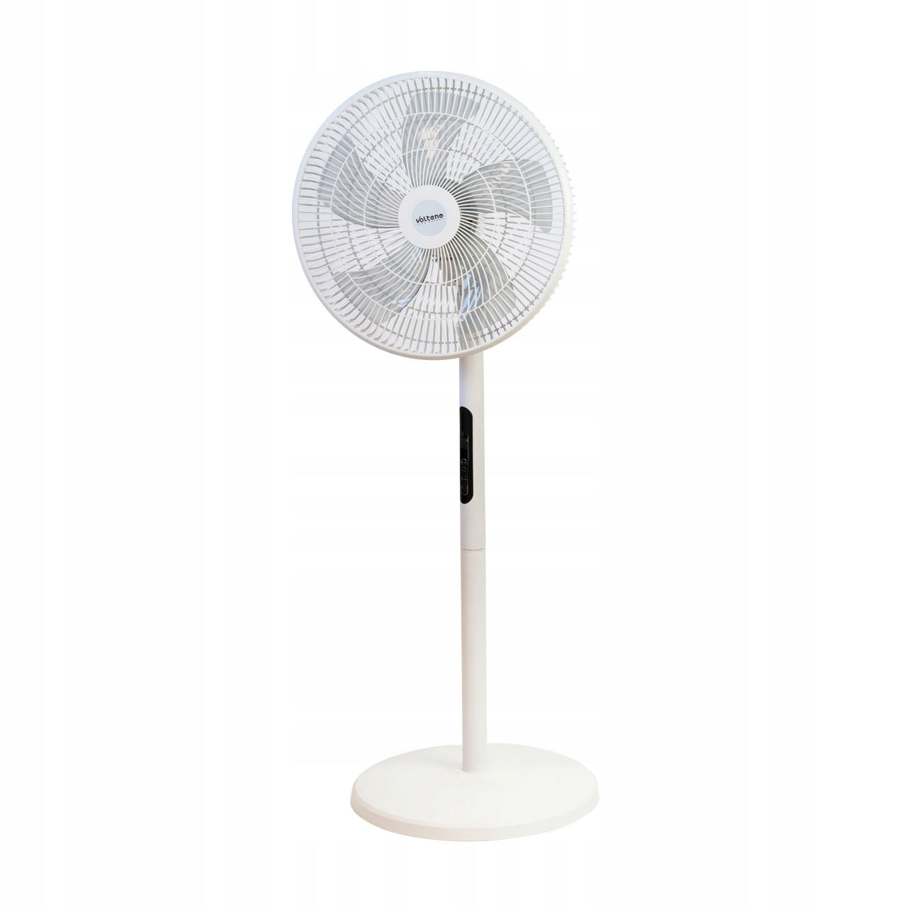 35W FREESTANDING WINDMILL FLOOR FAN WITH REMOTE CONTROL WHITE