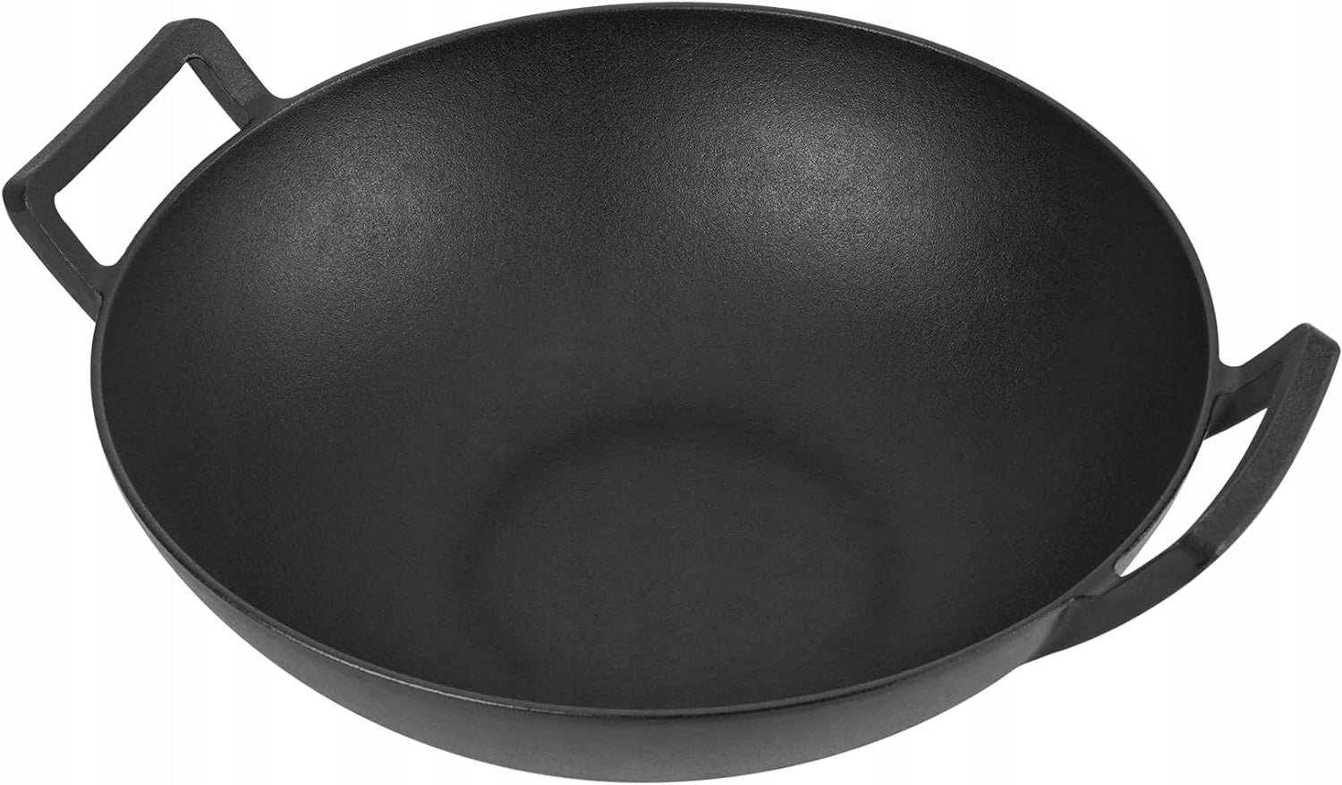 36 CM CAST IRON WOK WITH HANDLE FOR SPIRIT II I GENESIS II GS4 GRILL