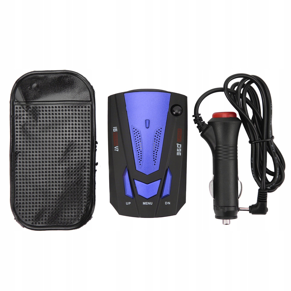360 DEGREE CAR RADAR DETECTOR SOUND SPEED ALARM