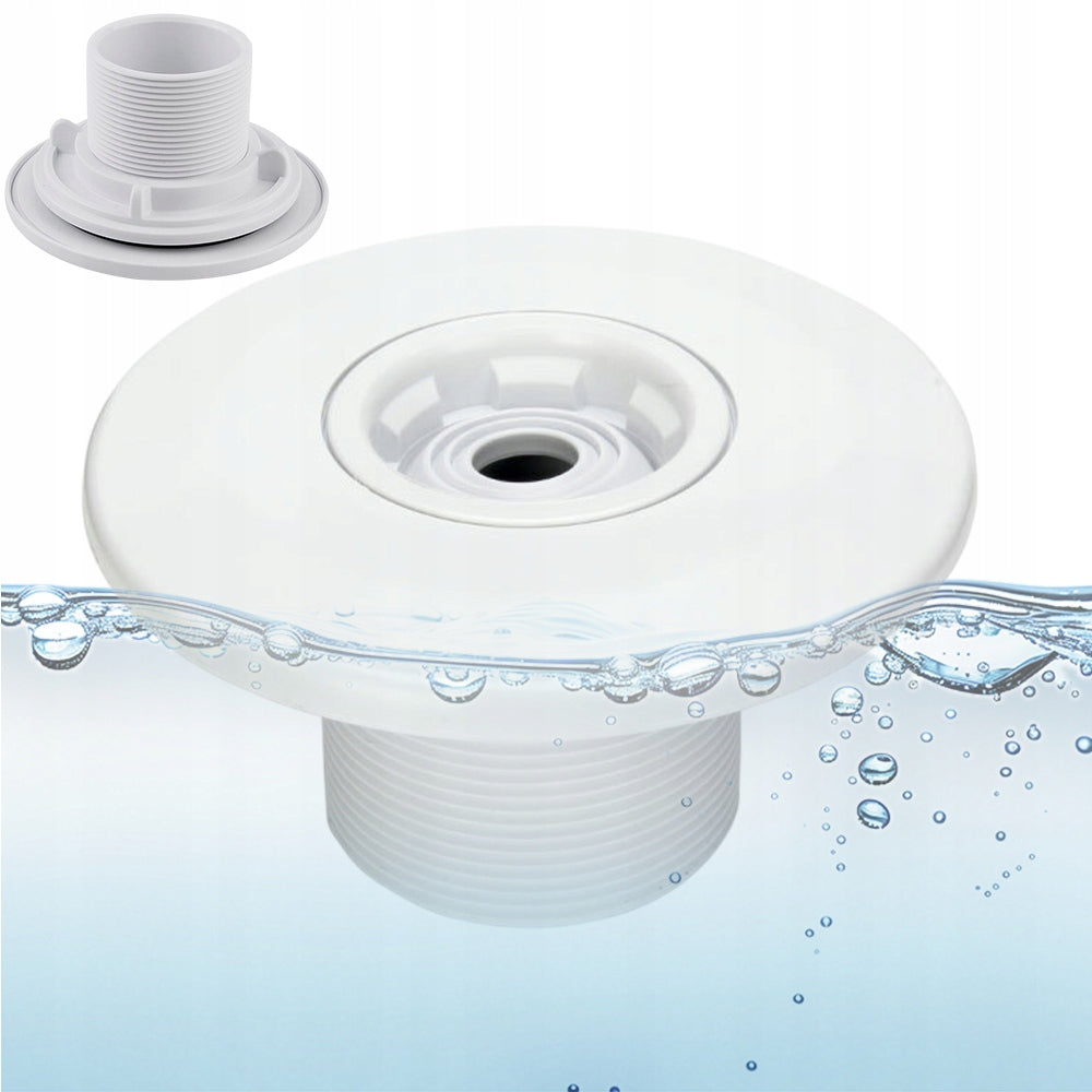 360° NOZZLE INLET STRAINER WATER OUTLET FOR SWIMMING POOL 65MM SKIMMER PLUG TYPE