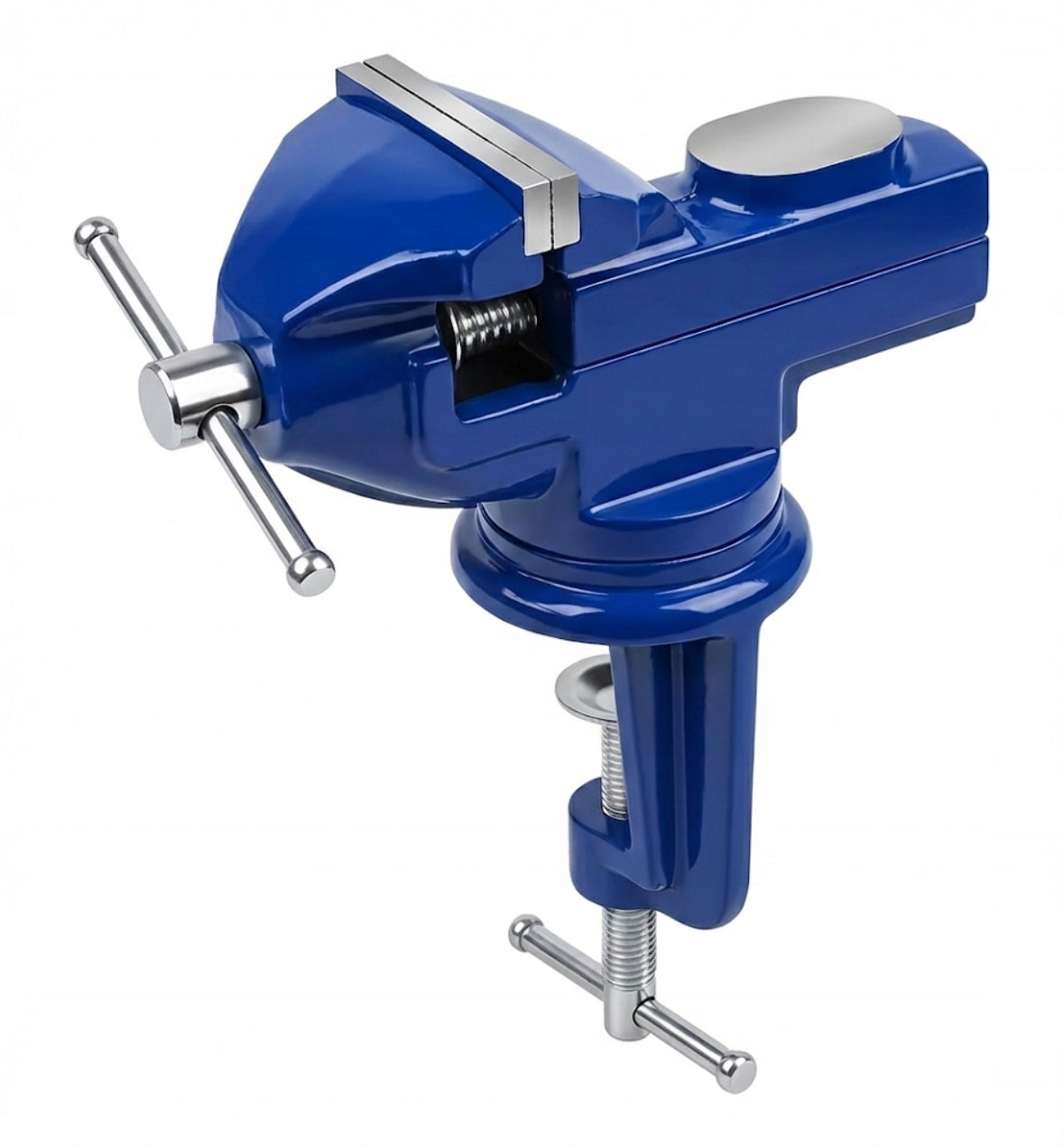 360° Rotary Locksmith Vise with Anvil Cast Iron Table Modeling Packaging status original