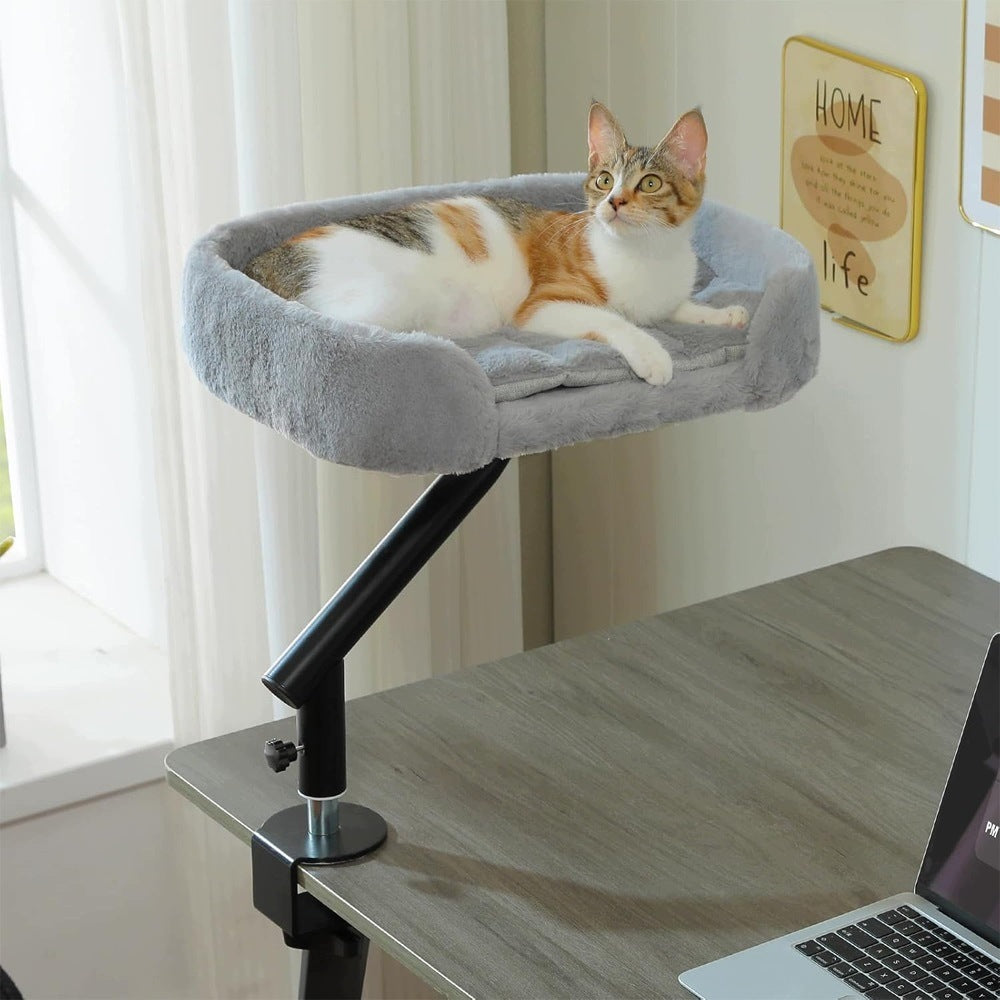 360° Rotating Cat Hammock with Mounting Buckle for Living Room Packaging status original