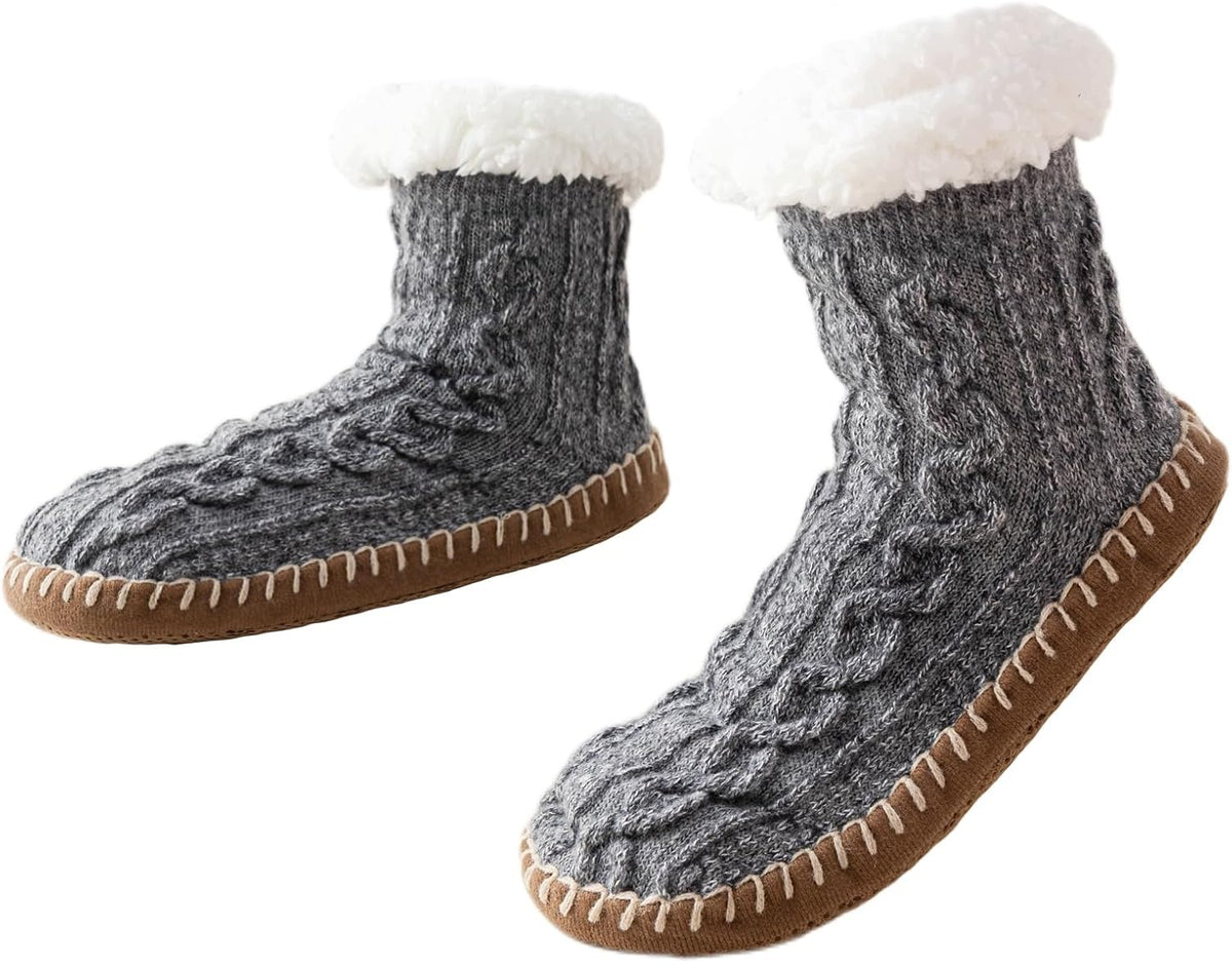 38/42 SOCKS WOMEN'S WINTER THICK WARM PLUSH BRAID