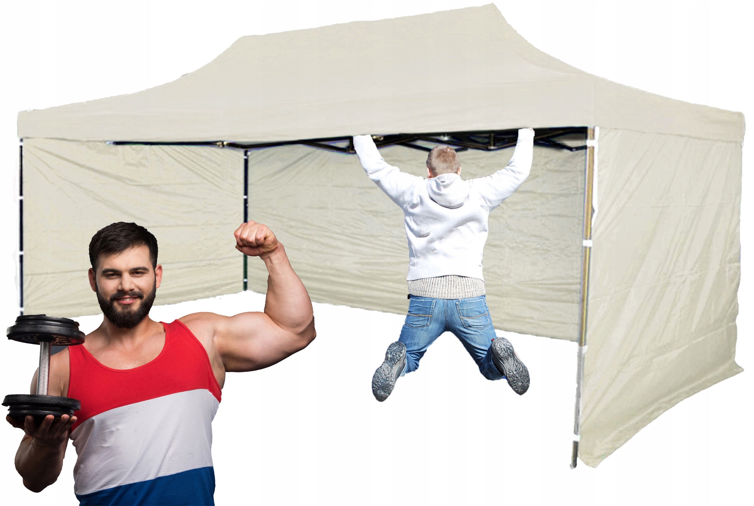 38 KG 3x4,5 STRONG GARDEN TENT COMMERCIAL PAVILION Express Stand