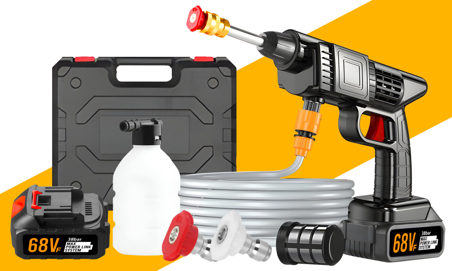 38 bar 800 W Cordless Pressure Washer for Window and Cube Cleaning Model Myjka ciśnieniowa 517