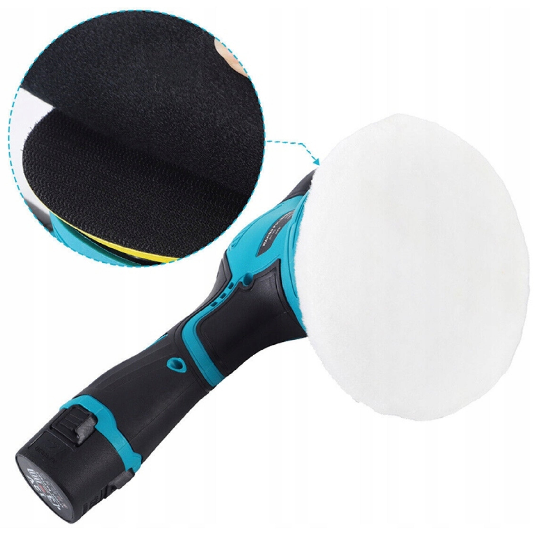 380W CORDLESS CAR POLISHER + PLATINIUM SCRATCH REMOVAL KIT Manufacturer code 014