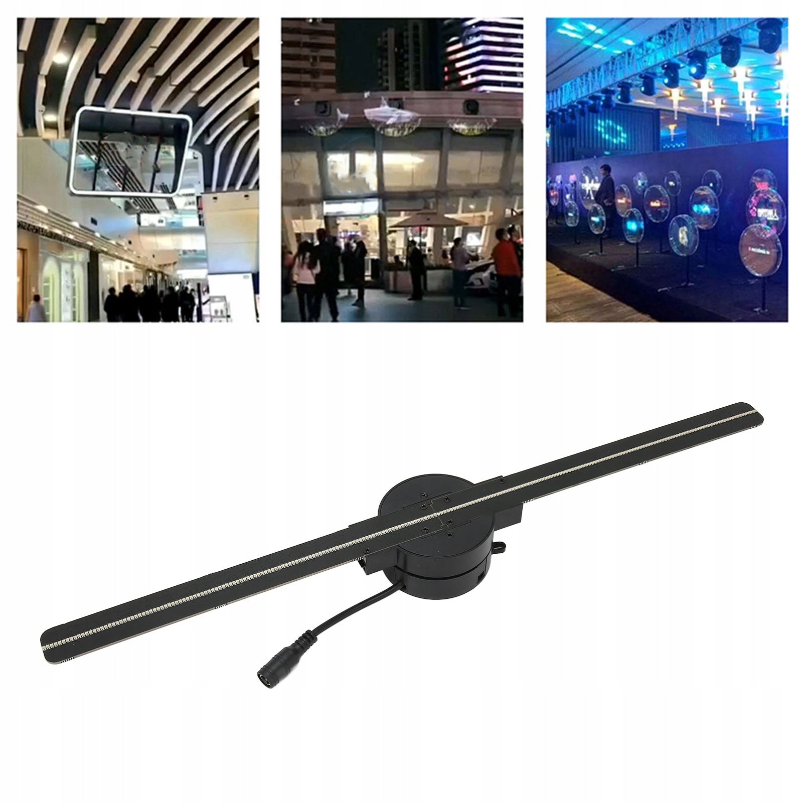 3D HOLOGRAM FAN 16,5 INCH 2000X224 WIFI 3D PROJECTOR WITH 224 LED Manufacturer code AG250515040523