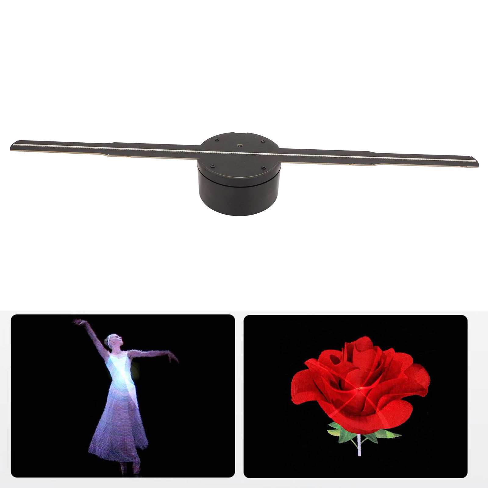 3D HOLOGRAM WIFI ADVERTISING PLAYER 41.5CM 18W LED HOLOGRAPHIC PROJECTOR EAN (GTIN) 4020931540136