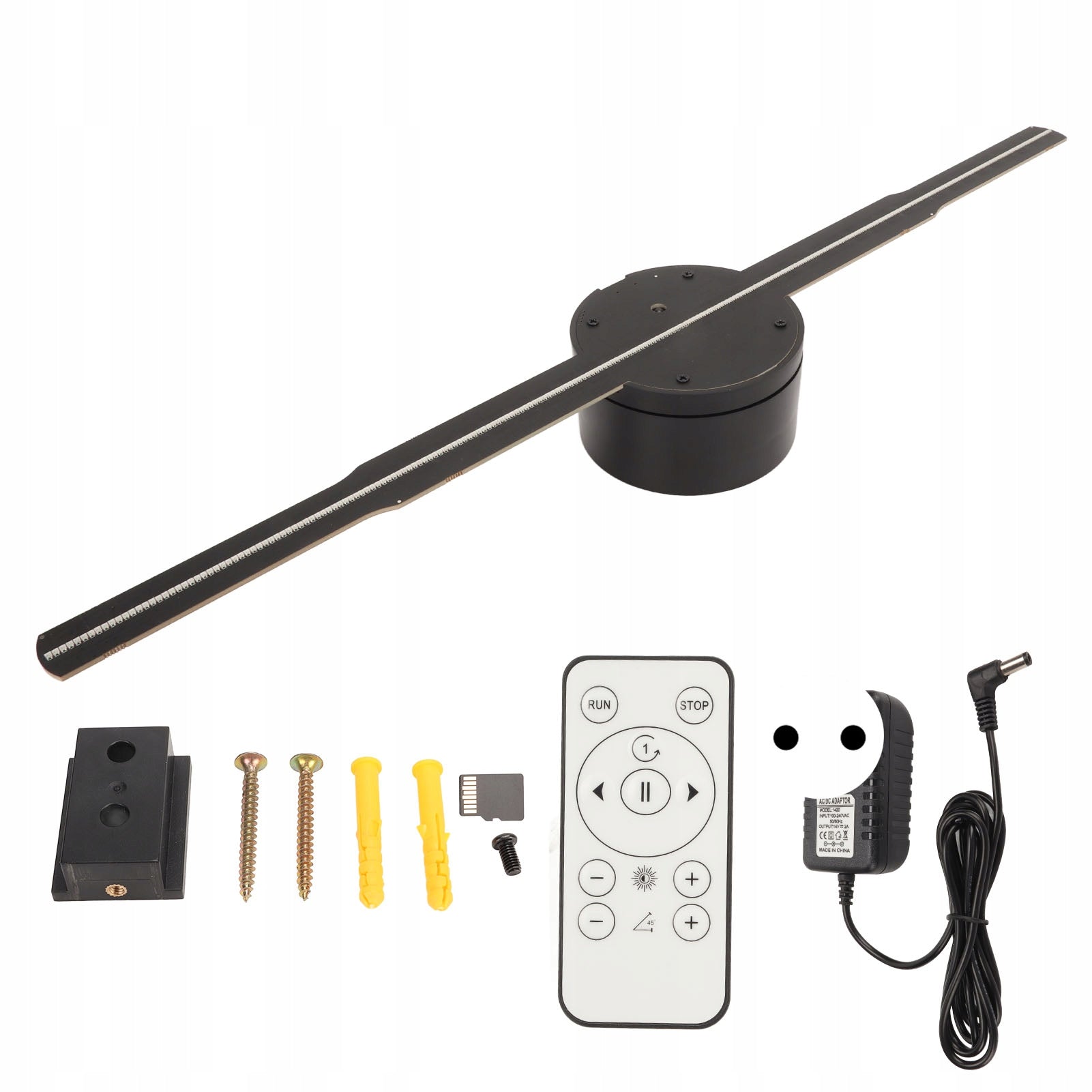 3D HOLOGRAM WIFI ADVERTISING PLAYER 41.5CM 18W LED HOLOGRAPHIC PROJECTOR