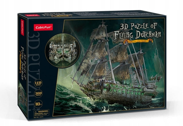 3D LED PUZZLE - CUBIC FUN - 360 EL. - FLYING DUTCHMAN