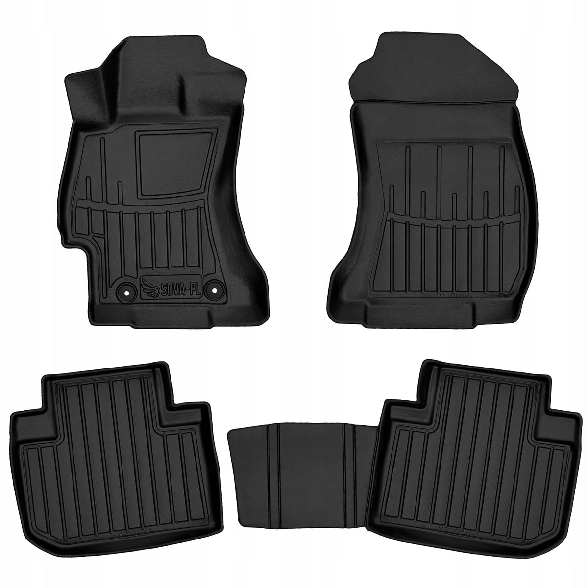 3D Rubber Rugs Subaru Forester IV SJ (2012-2018) Packaging status original