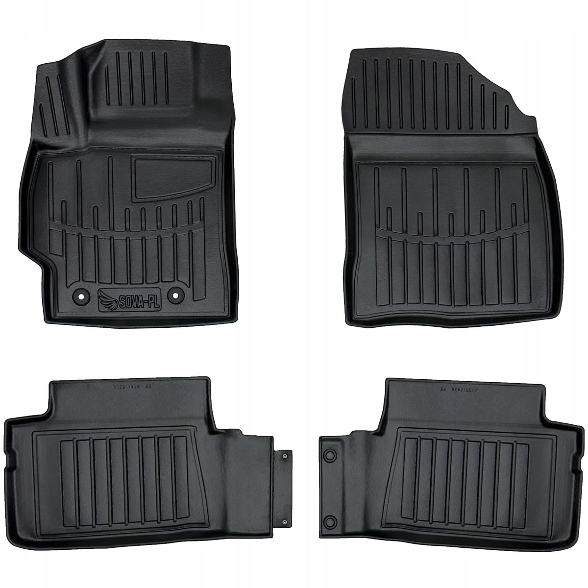 3D Rubber Rugs Toyota Auris I E150 (2006-2012) Manufacturer Stingray