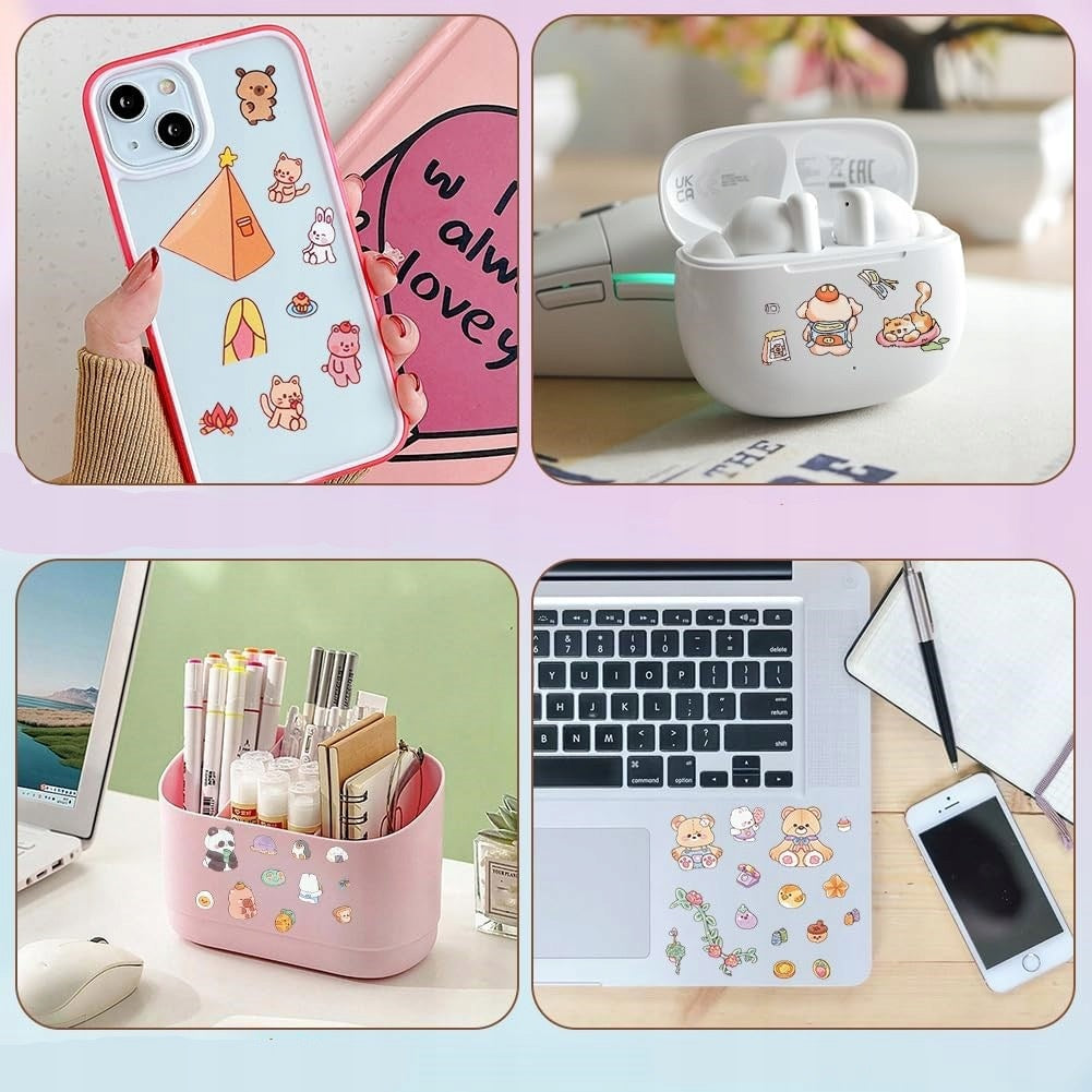 3D Stickers DIY Stickers Anti-Stress Therapy Landscapes Tweezers 46pcs Brand no brand