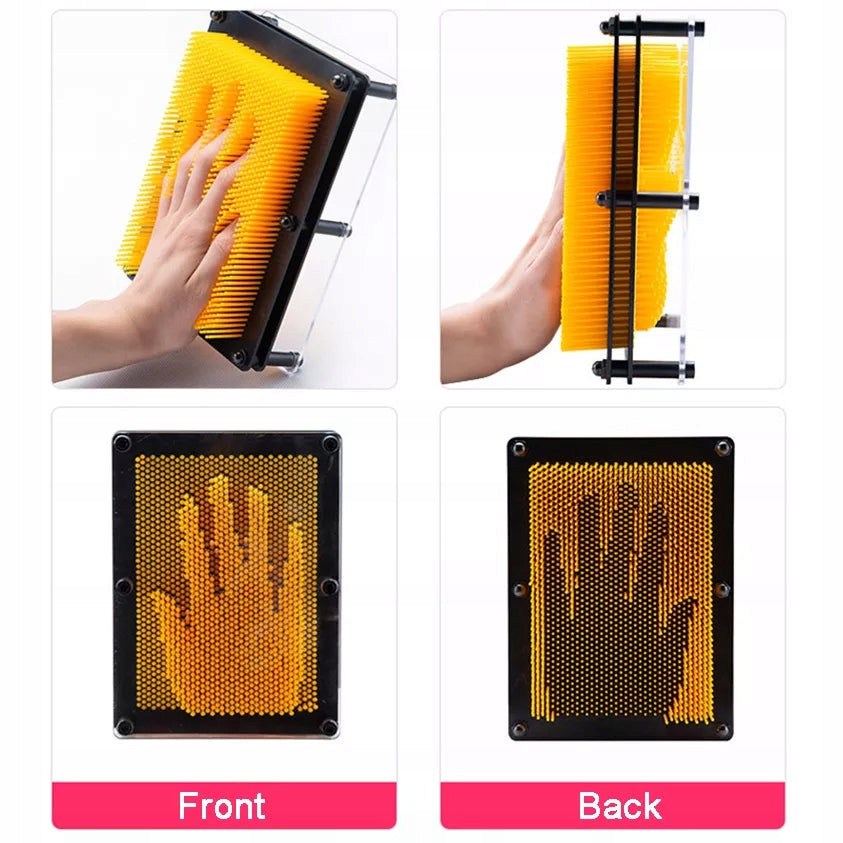 3D XXL pin board – creative toy PinArt Pin art 18 cm souvenir Kid's age 3+ years