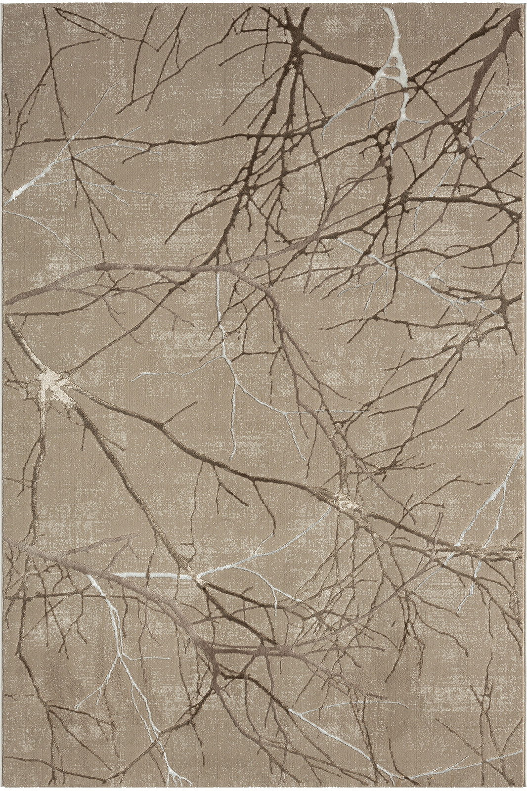 3D carpet short hair modern Mila the carpet beige and gold 200x290 Packaging status original
