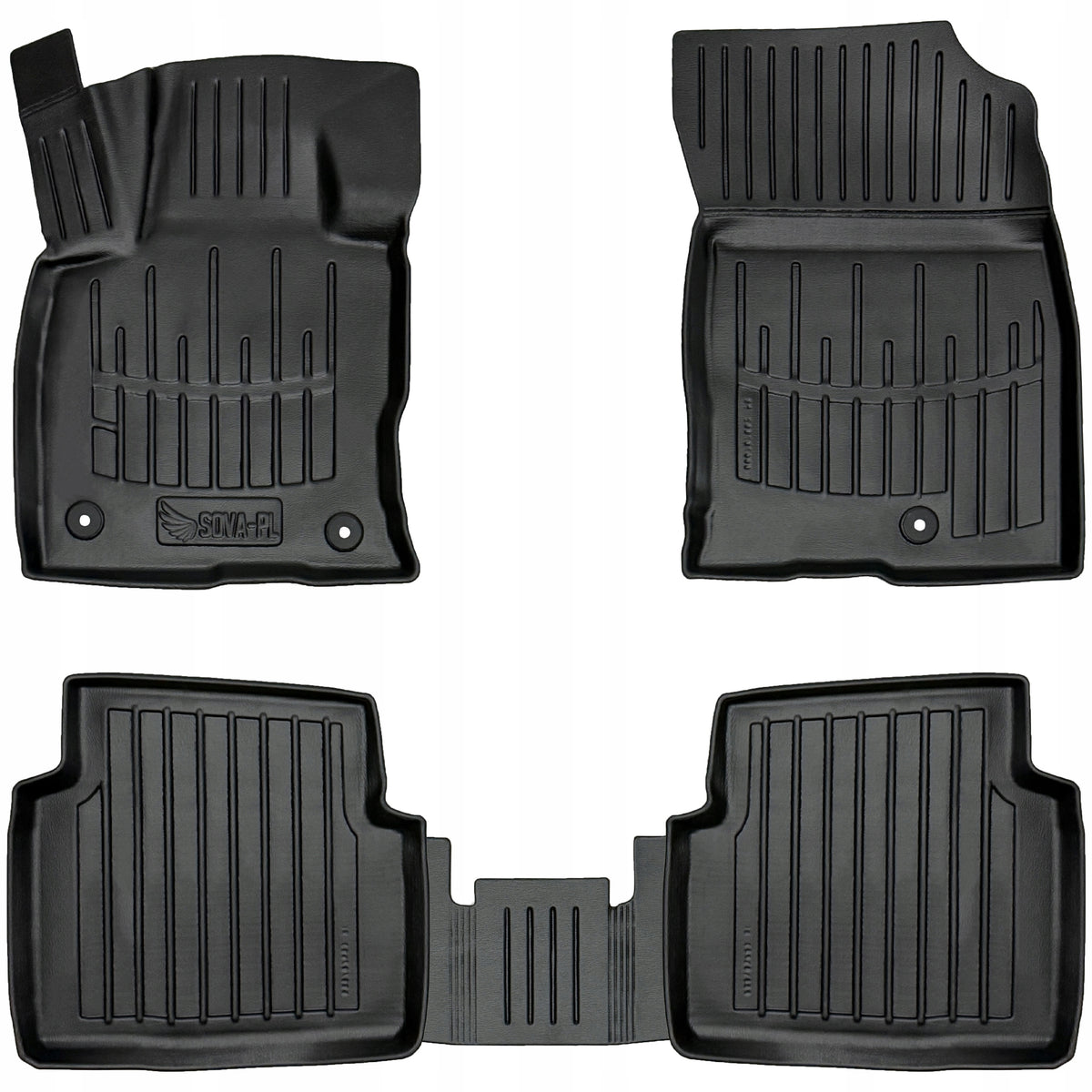 3D rubber mats for Ford Kuga III (since 2019) except Plug-in version =>