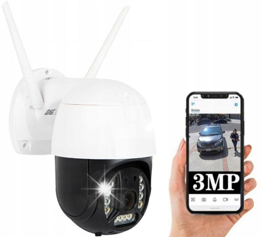 3G 4G LTE GSM SIM Full HD 3MP Rotating IP Camera