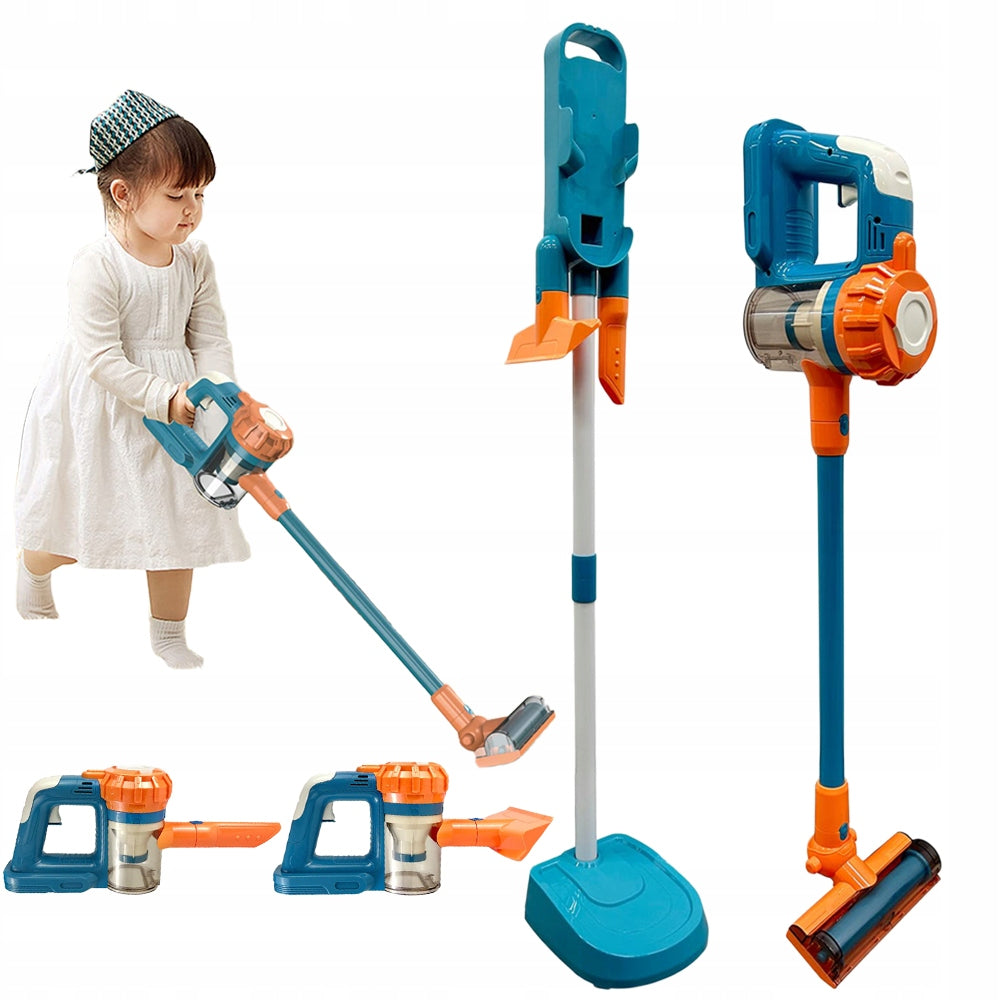 3IN1 CORDLESS KIDS VACUUM CLEANER WITH STRING FUNCTION CLEANING KIT