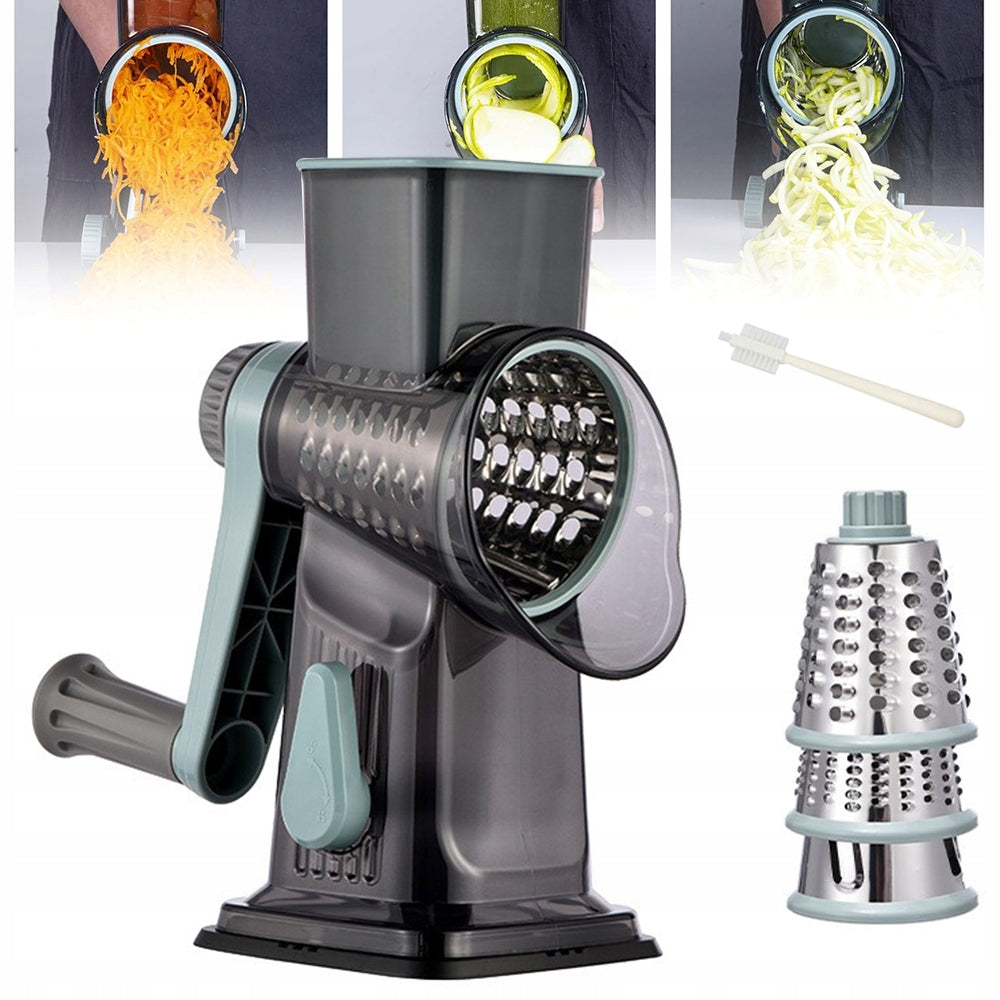3IN1 ELECTRIC VEGETABLE GRATER 3 TIPS SET NEW Brand no brand