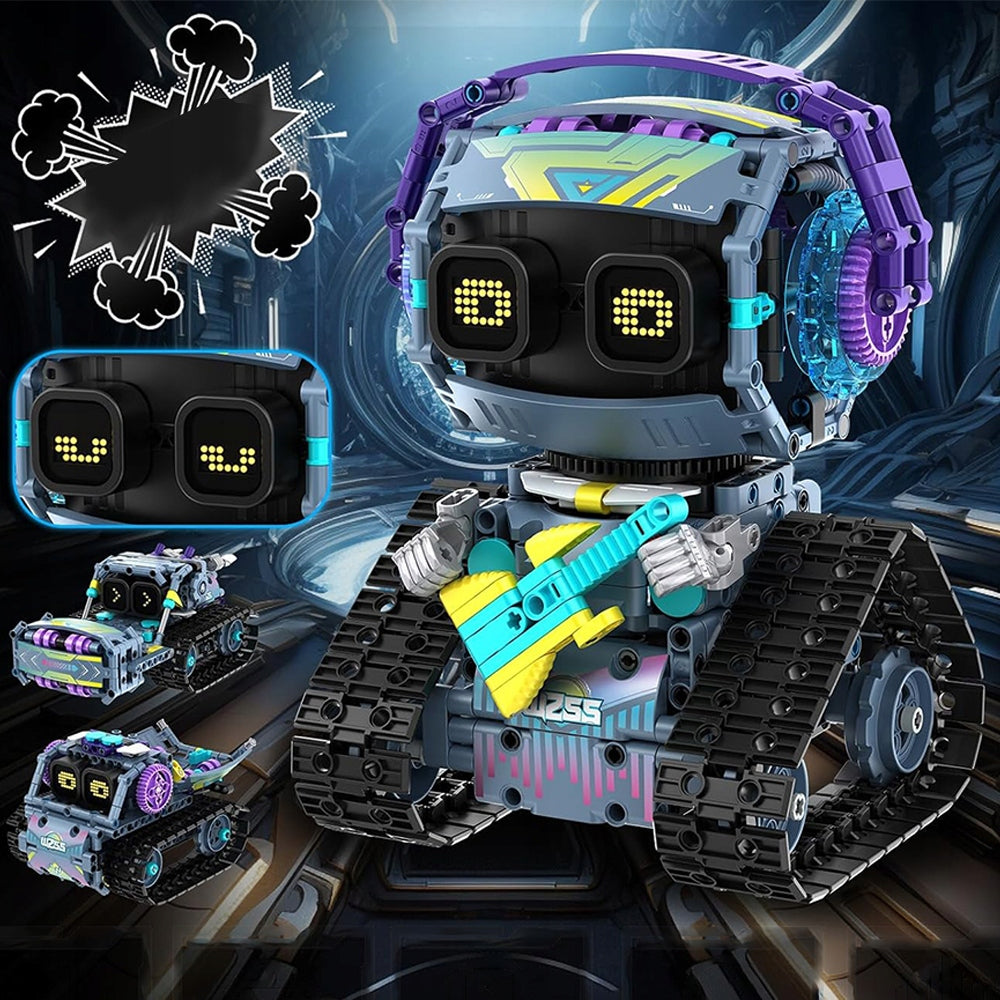 3IN1 PROGRAMMABLE ROBOT CONSTRUCTION KIT APP REMOTE CONTROL INTELLIGENT Brand no brand