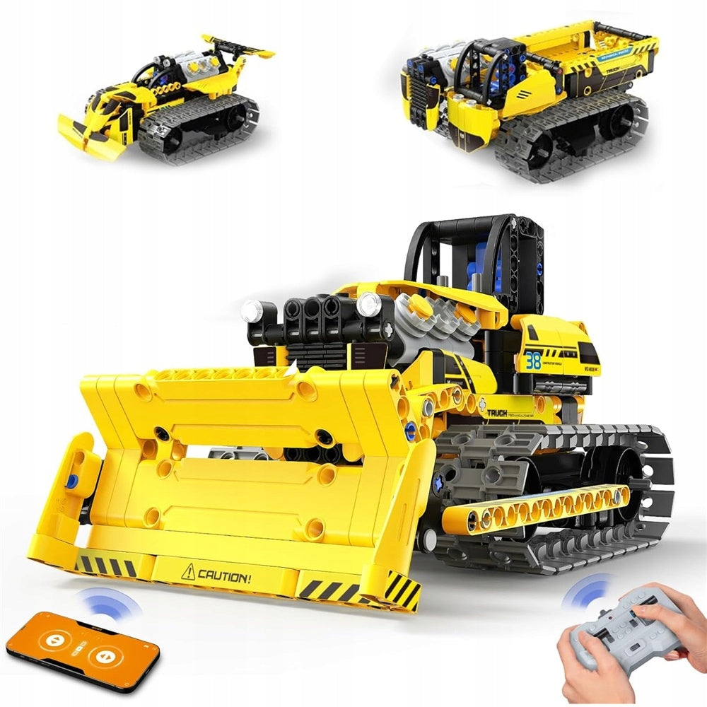 3IN1 PROGRAMMABLE ROBOT LARGE CONSTRUCTION KIT AND REMOTE CONTROL 452PCS