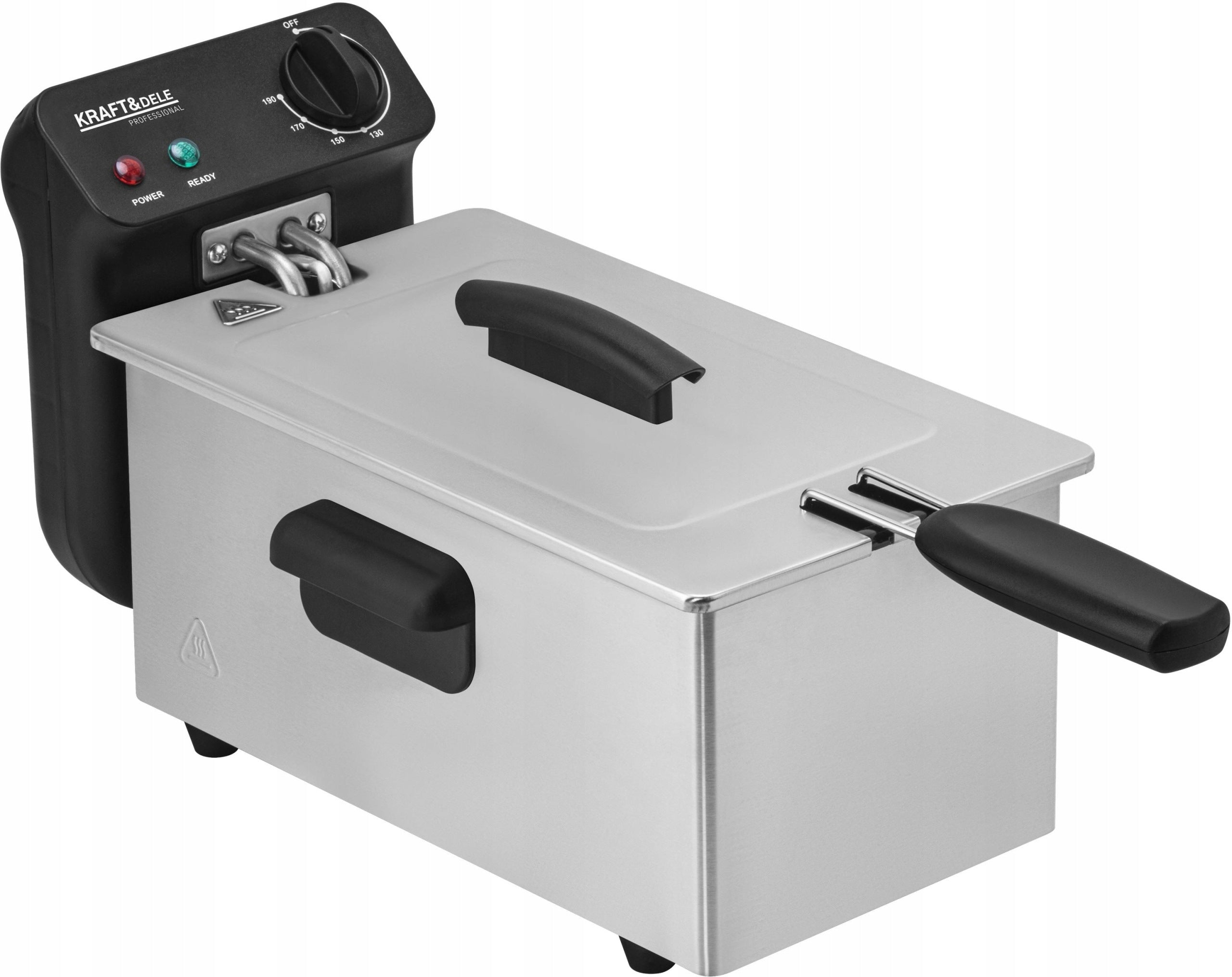 3L 2100W 130-190 Degree Traditional Fryer With Basket