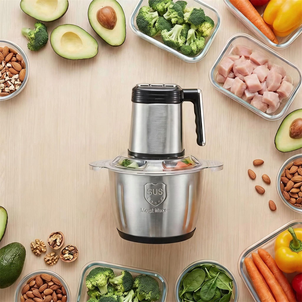 3L ELECTRIC MEAT CHOPPER WITH THREE SPEEDS AND PROTECTION Manufacturer code 6942278446514