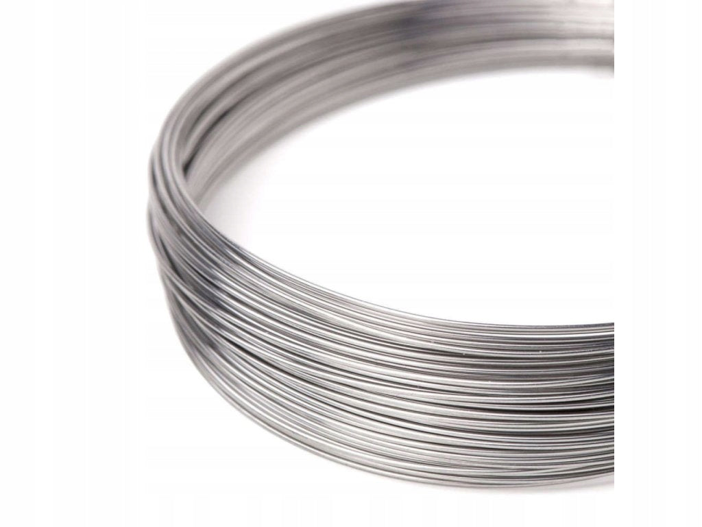 3MM GALVANIZED MESH TENSION WIRE 50M STEEL STRONG FENCE EAN (GTIN) 5904326912571