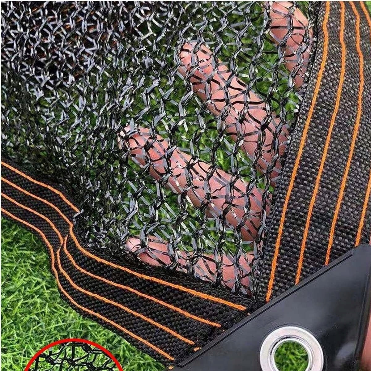 3X4M SHADING MESH FOR GREENHOUSE WITH EYELETS SUN PROTECTION Kind marquise