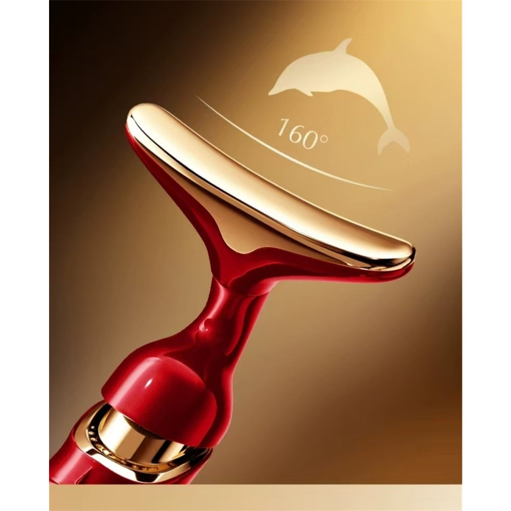 3in1 FACE LIFTING MASSAGER NECK VIBRATION FOR WRINKLES 3 OVERLAYS Medical device no