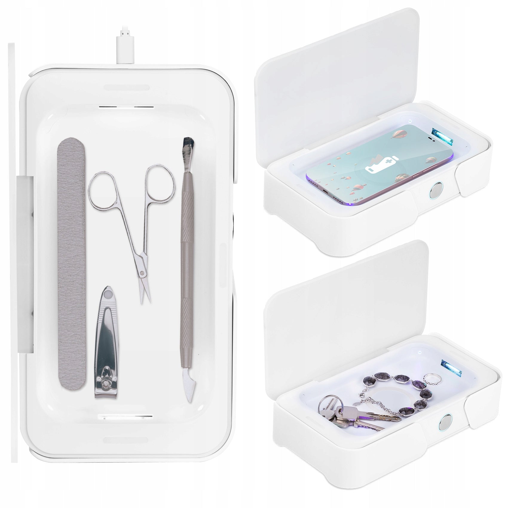 3in1 Ozone UV-C Sterilizer Wireless Charging