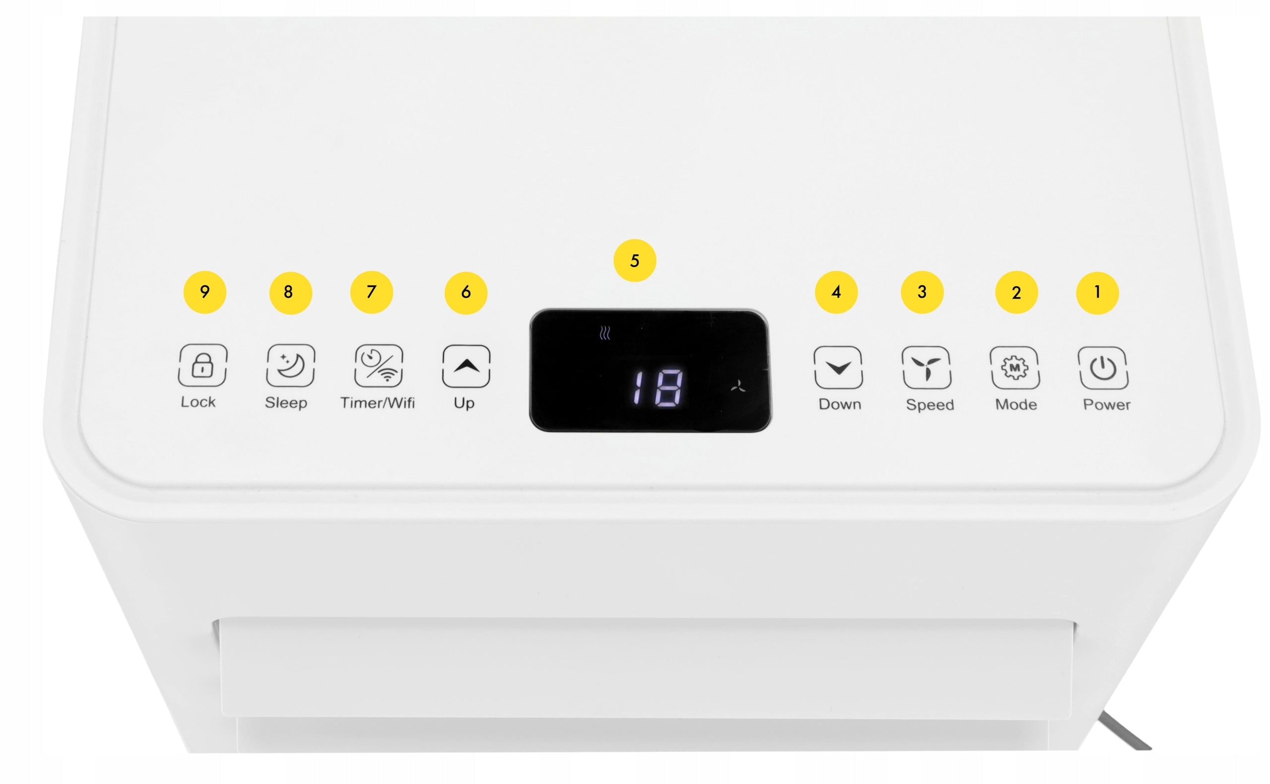 3in1 PORTABLE AIR CONDITIONER Mission Air 2,1kW +dehumidifier 20l/24h TIMER WiFi Packaging status original