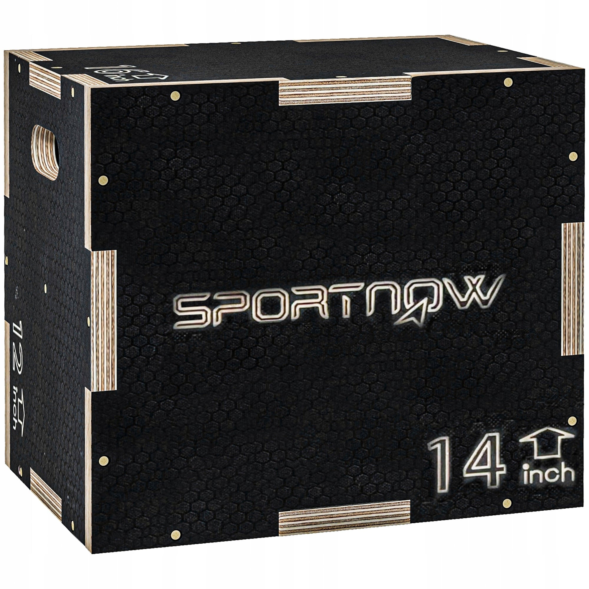 3in1 Plyo Box, Jumping Box, Plyometric Platform 40,5x35,5x30,5 cm