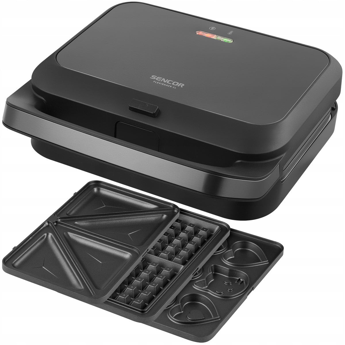 3in1 sandwich maker Sencor SSM2200BK sandwich XL electric 1000W