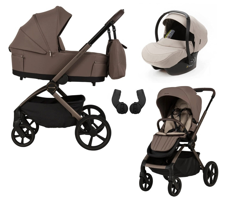 3in1 trolley ADAMEX COMO CHOCOLATE FANGO + AVIONAUT COSMO 2.0 + ADAPTERS