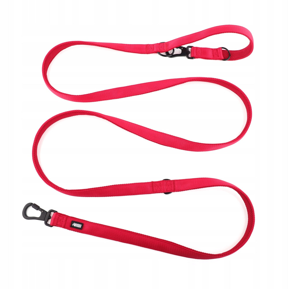 3m Lanyard for Large Dog Red Adjustable HUUGGY DOGGY Strong L Packaging status original