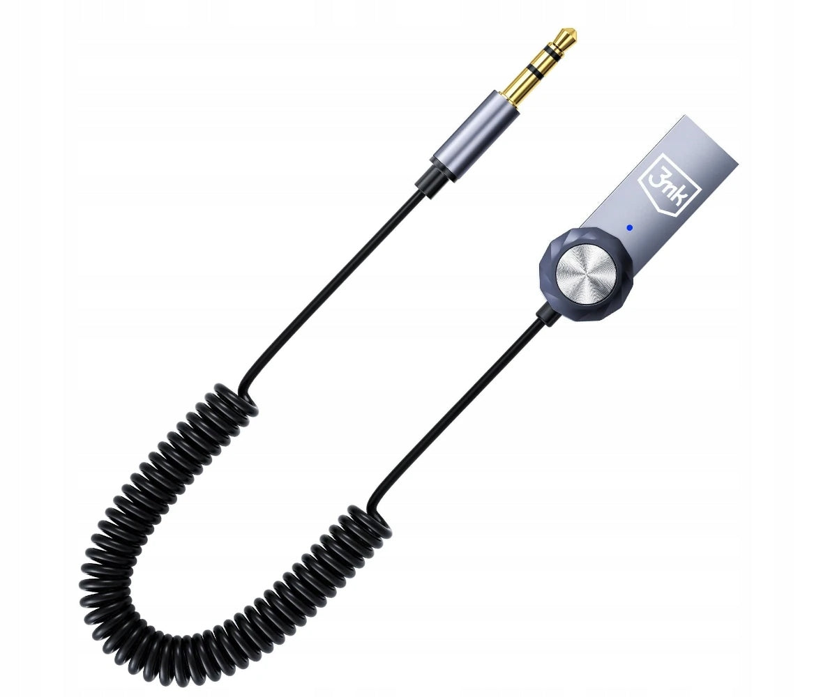 3mk Audio Bluetooth Adapter BT 5.4 Cable - MiniJack 1m Hands-free Manufacturer code 157841