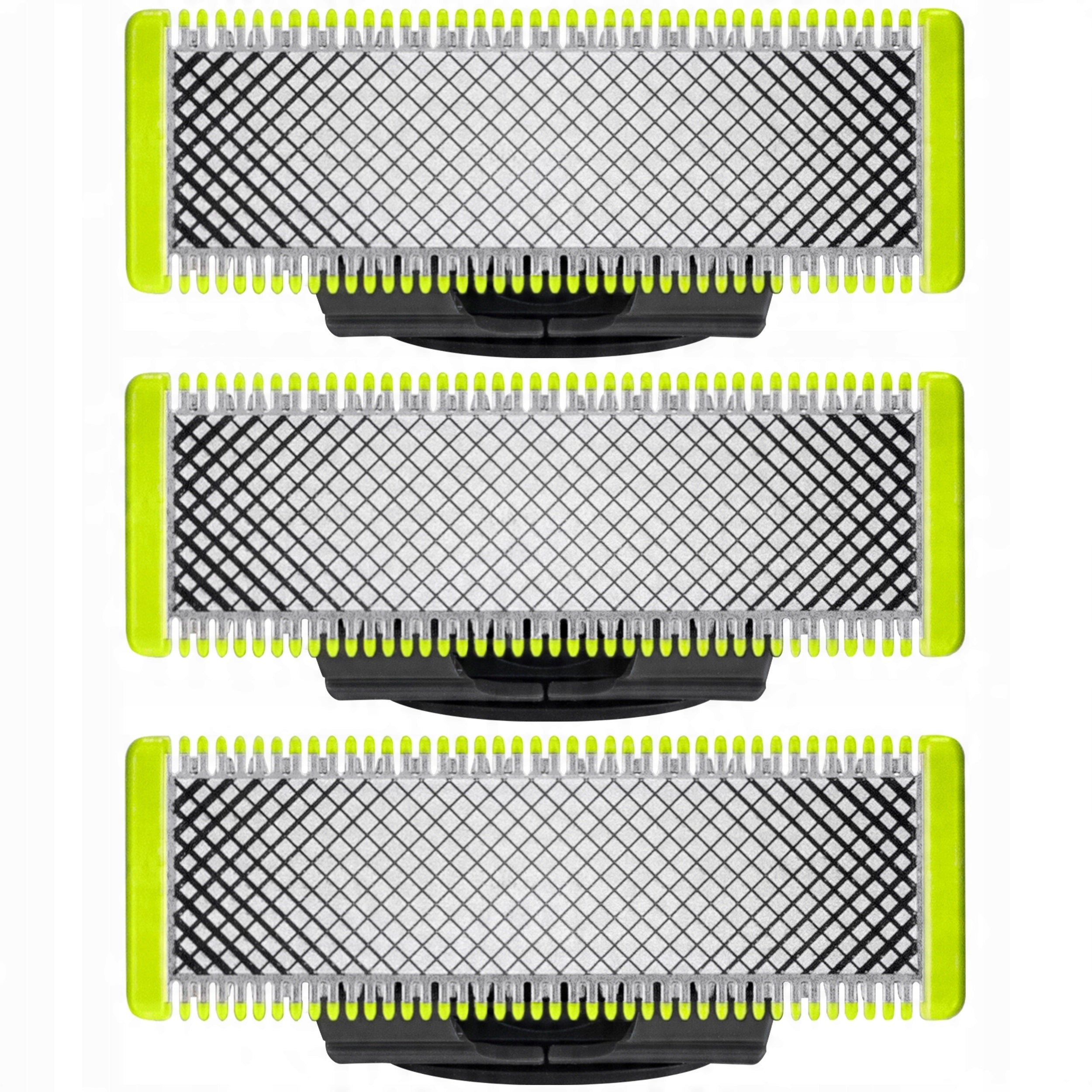 3pcs Replacement Blades for PHILIPS OneBlade Original QP230 QP2520 Shaver