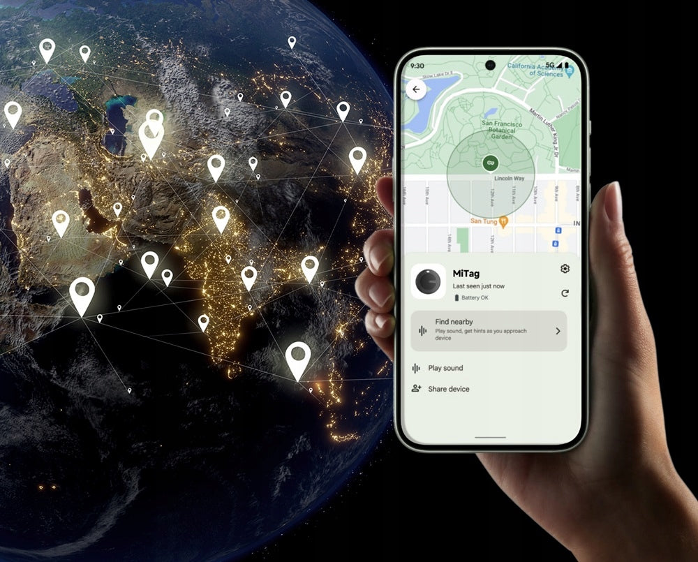 3x BLUETOOTH GPS LOCATOR MiLi MiTag APP iPHONE iPAD MAC IOS APPLE FIND Manufacturer code MILI MiTag AND biały + białe etui 3 szt